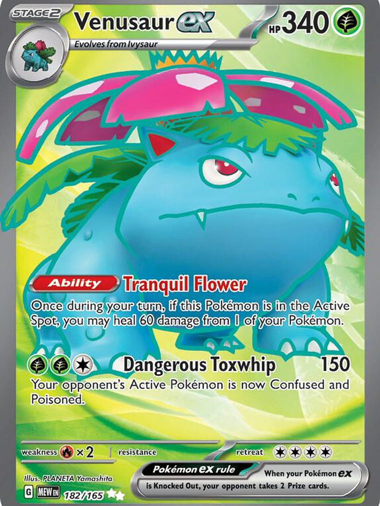 Venusaur ex #182 1