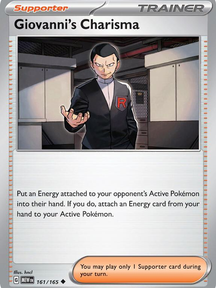 Giovanni's Charisma #161 1