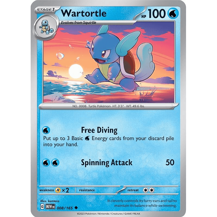Wartortle #008 1