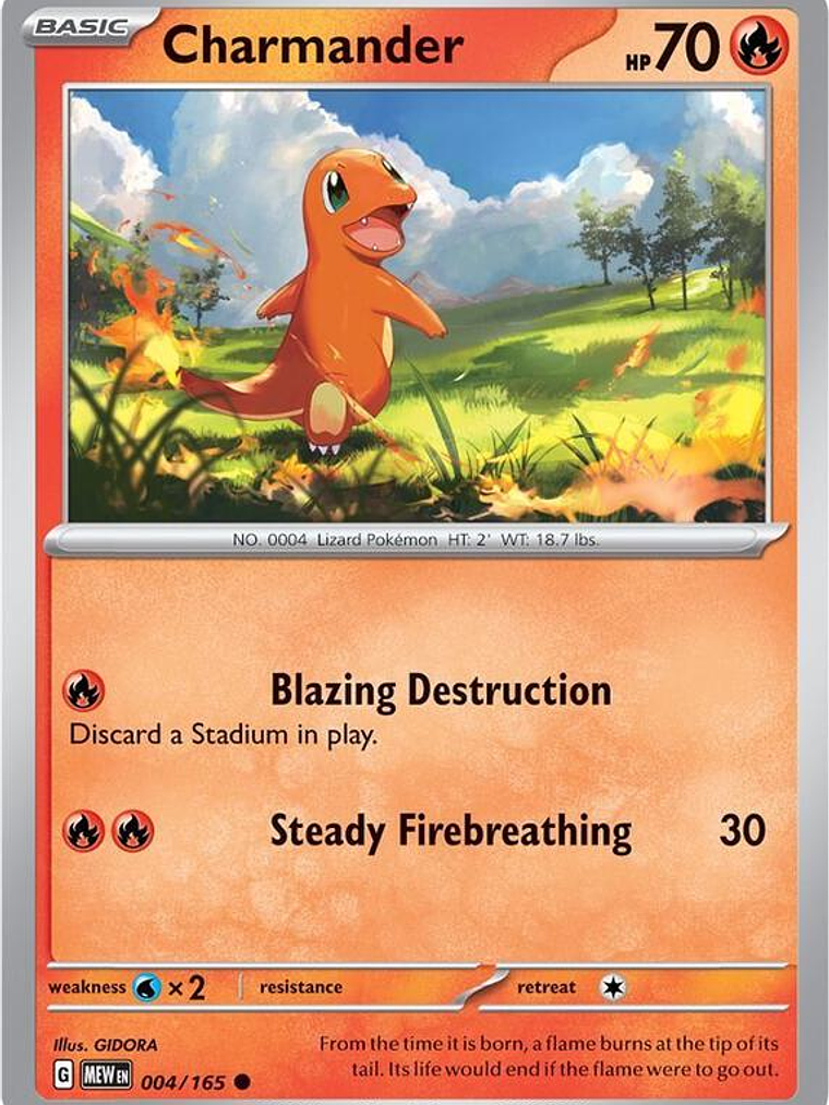 Charmander #004 1