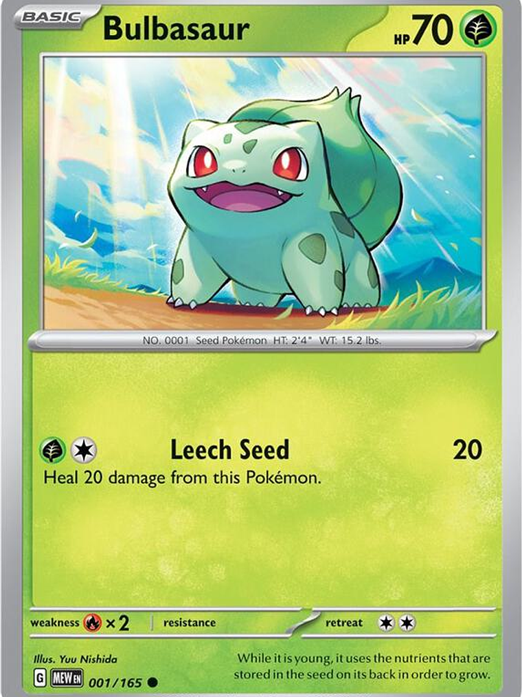 Bulbasaur #001 1