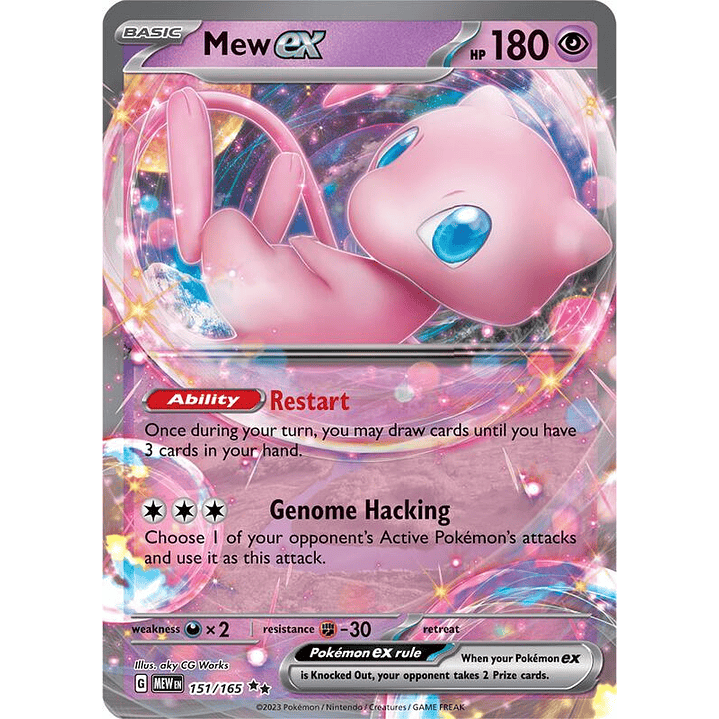 Mew ex #151 1