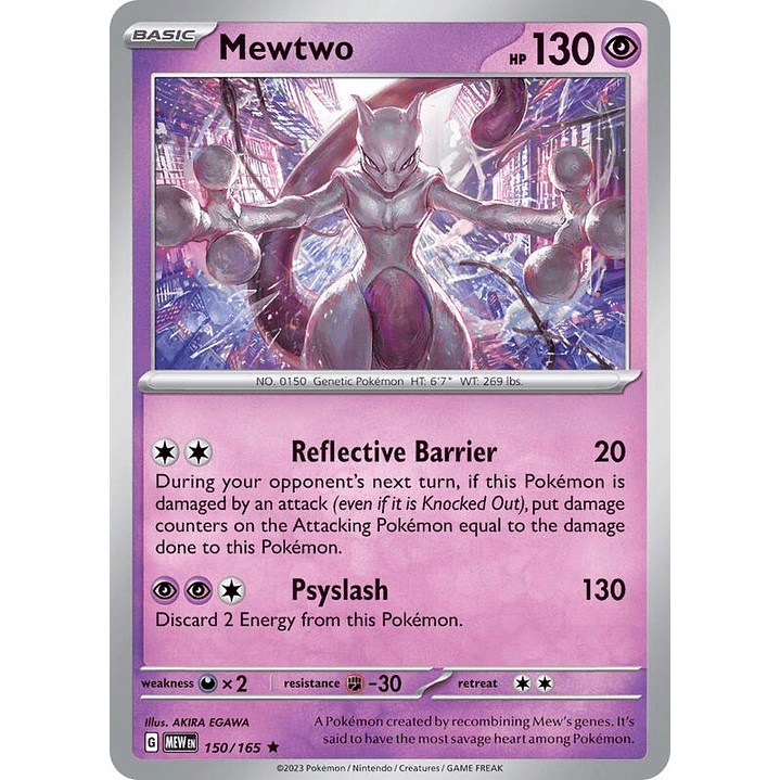 Mewtwo #150 1