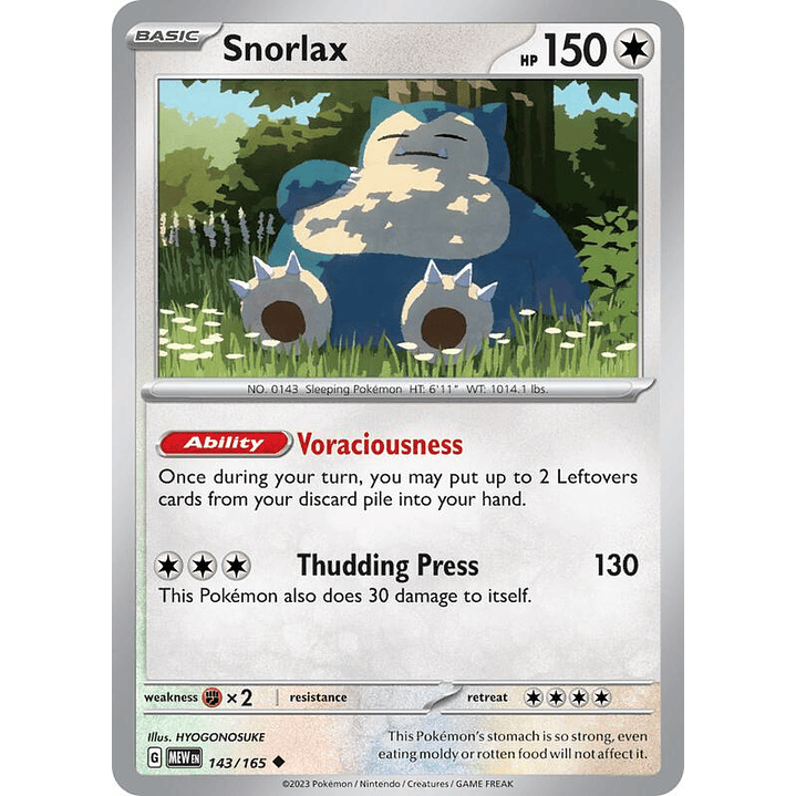 Snorlax #143 1