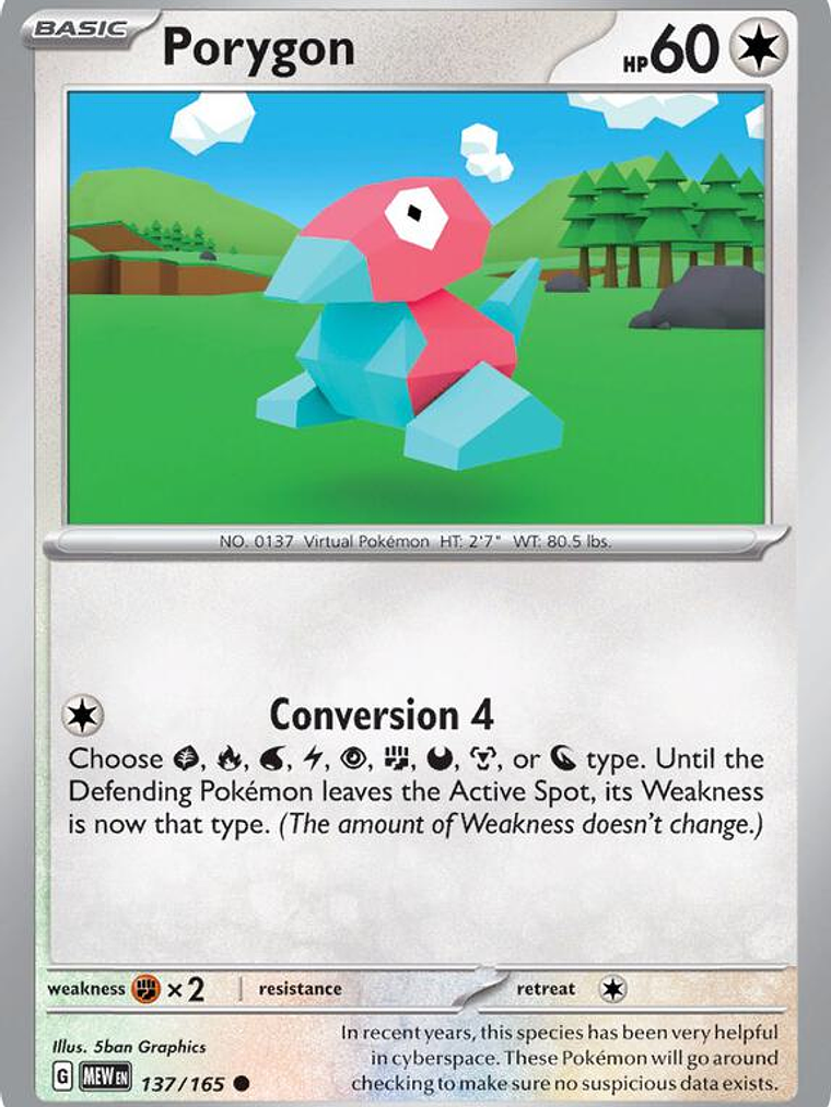 Porygon #137 1