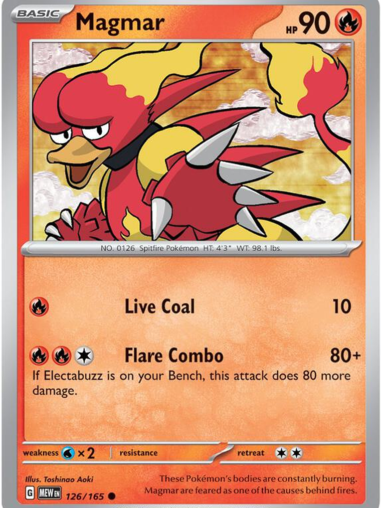 Magmar #126 1