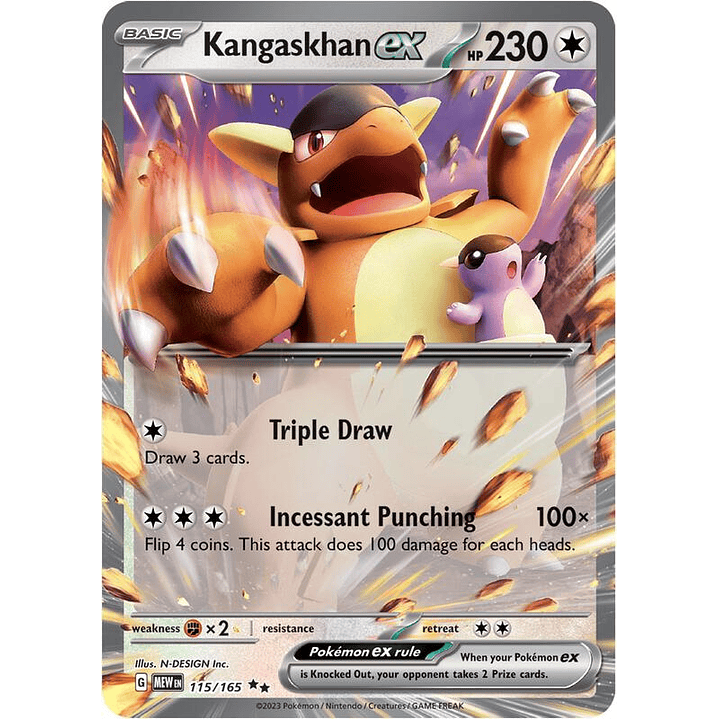 Kangaskhan ex #115 1