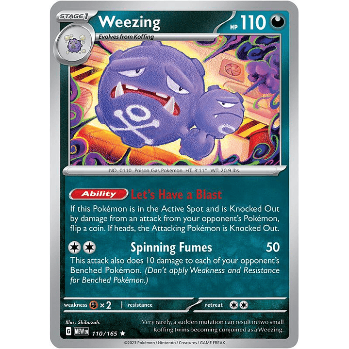 Weezing #110 1