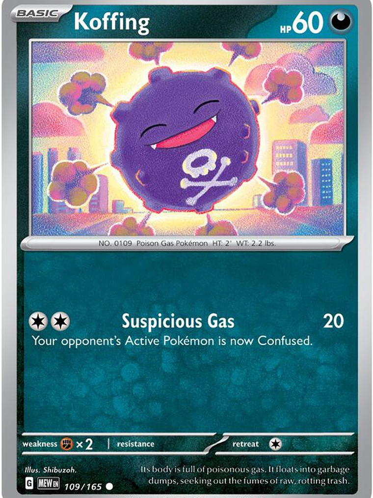 Koffing #109 1