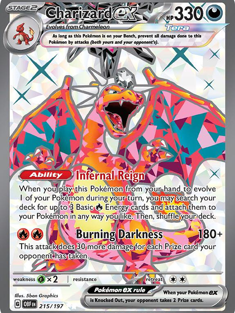 Charizard ex #215 1