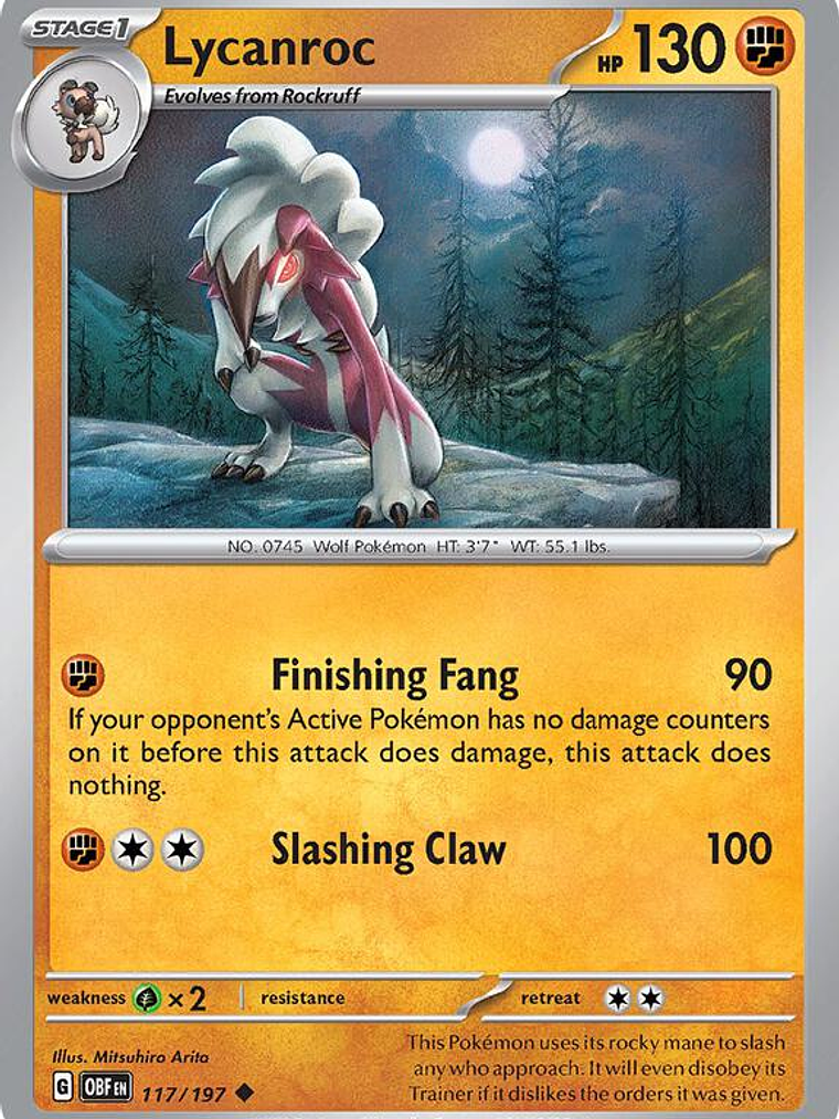 Lycanroc #117 1