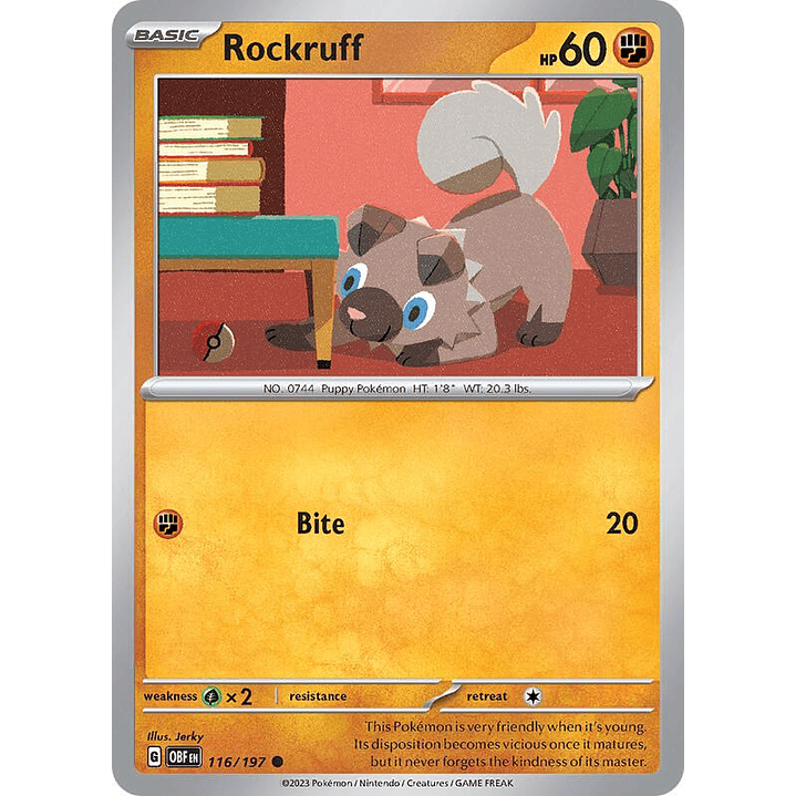 Rockruff #116 1