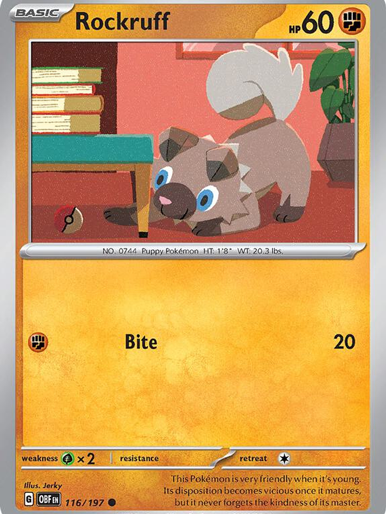 Rockruff #116 1