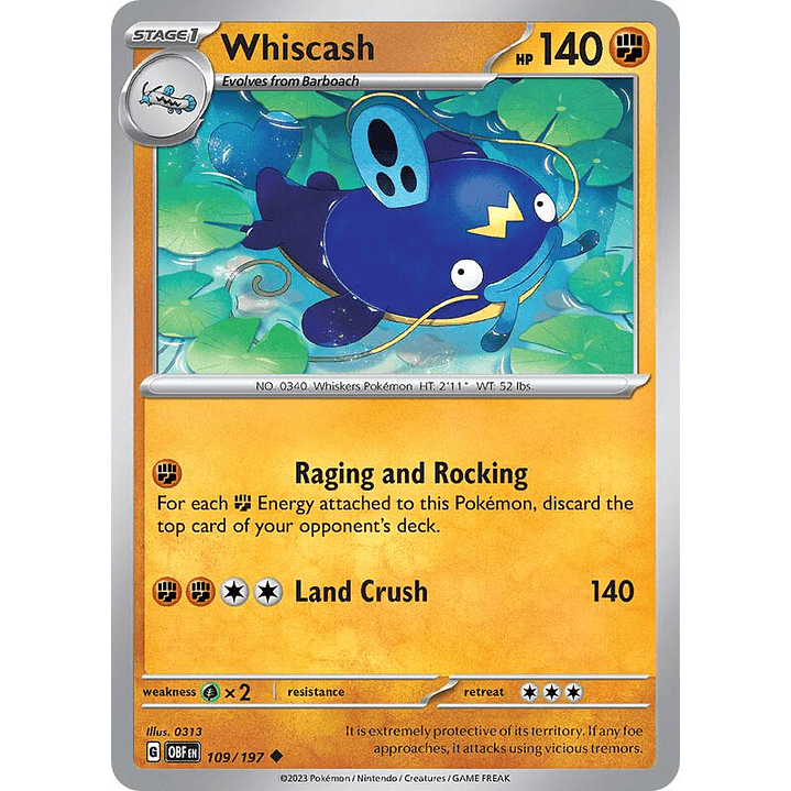 Whiscash #109 1
