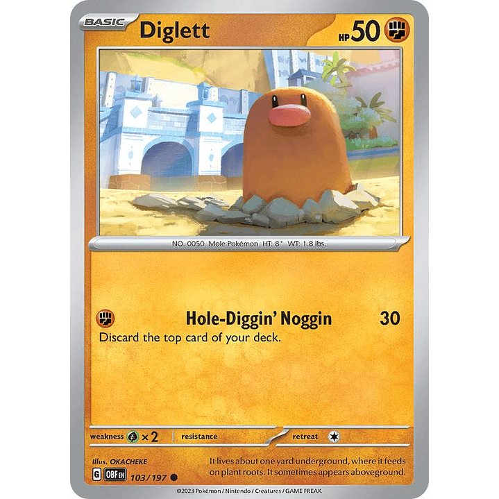 Diglett #103 1
