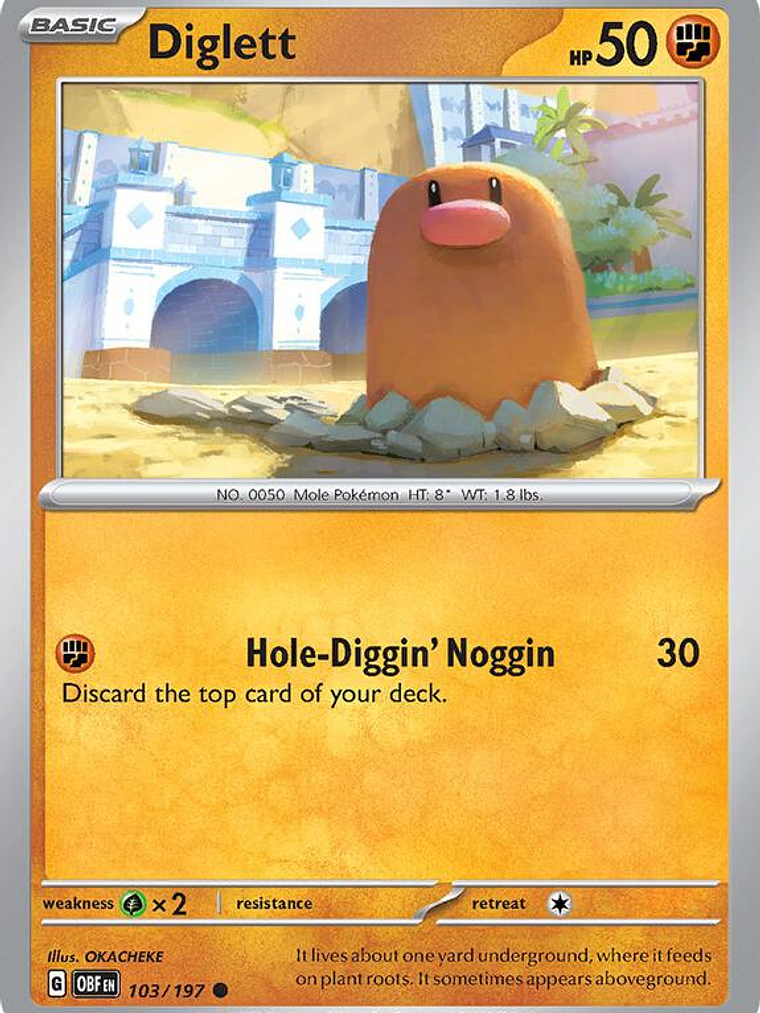 Diglett #103 1