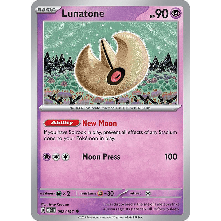Lunatone #092 1