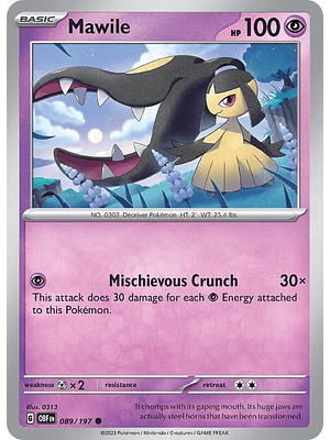 Mawile #089
