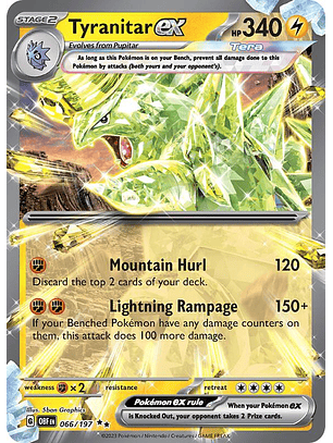 Tyranitar ex #066