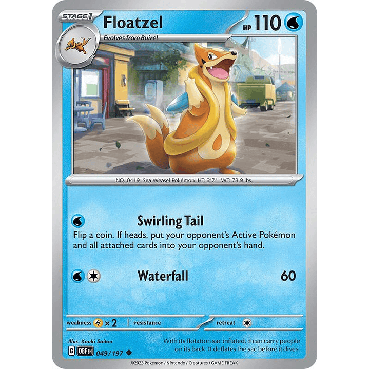 Floatzel #049 1