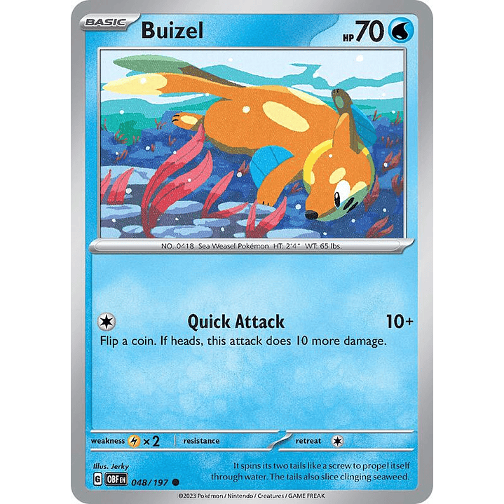 Buizel #048 1