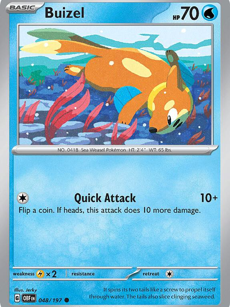 Buizel #048 1