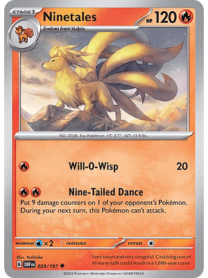 Ninetales #029