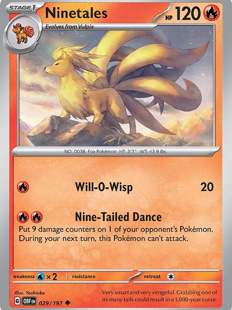 Ninetales #029 1