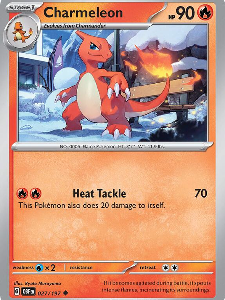 Charmeleon #027 1