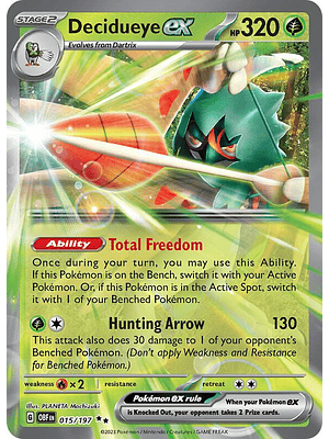Decidueye ex #015