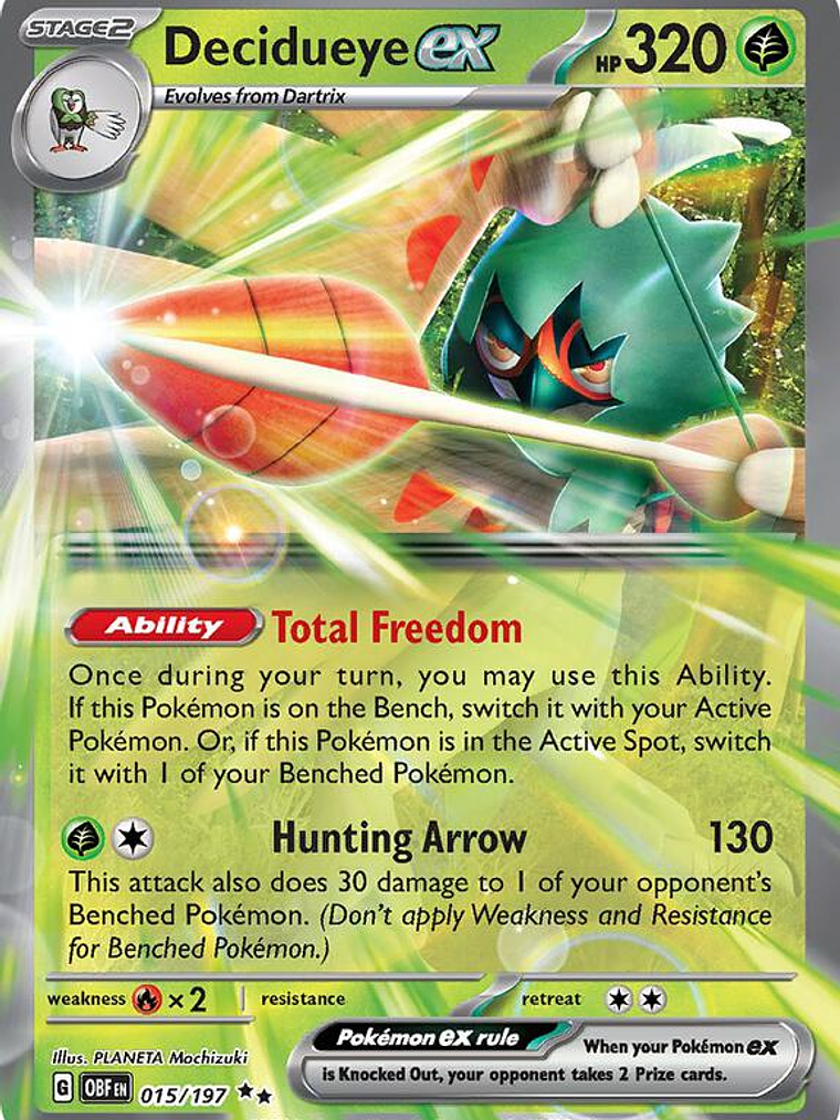 Decidueye ex #015 1