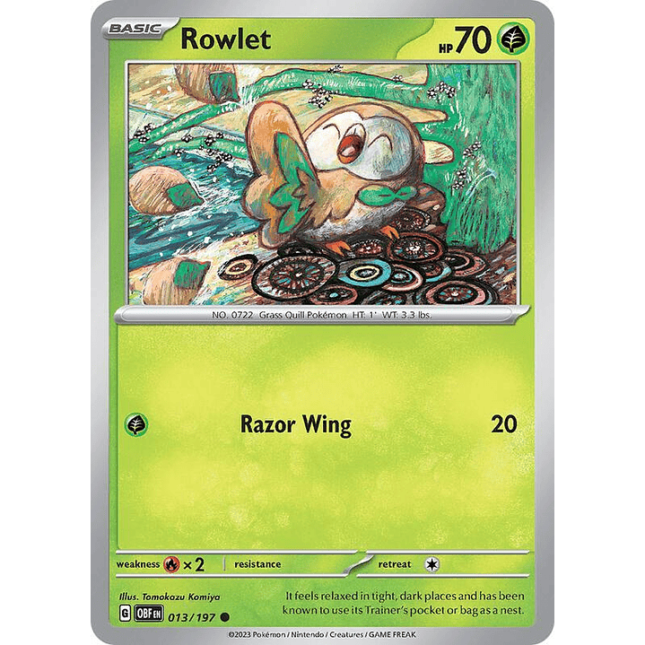 Rowlet #013 1