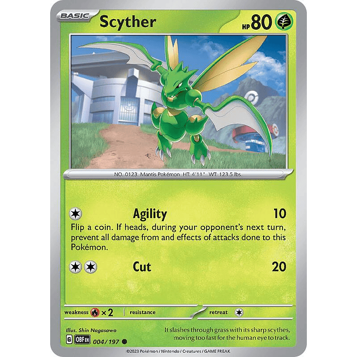 Scyther #004 1
