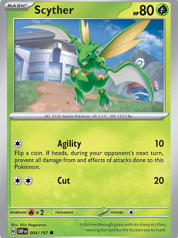 Scyther #004 1