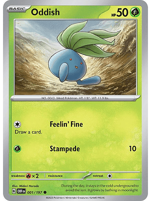Oddish #001