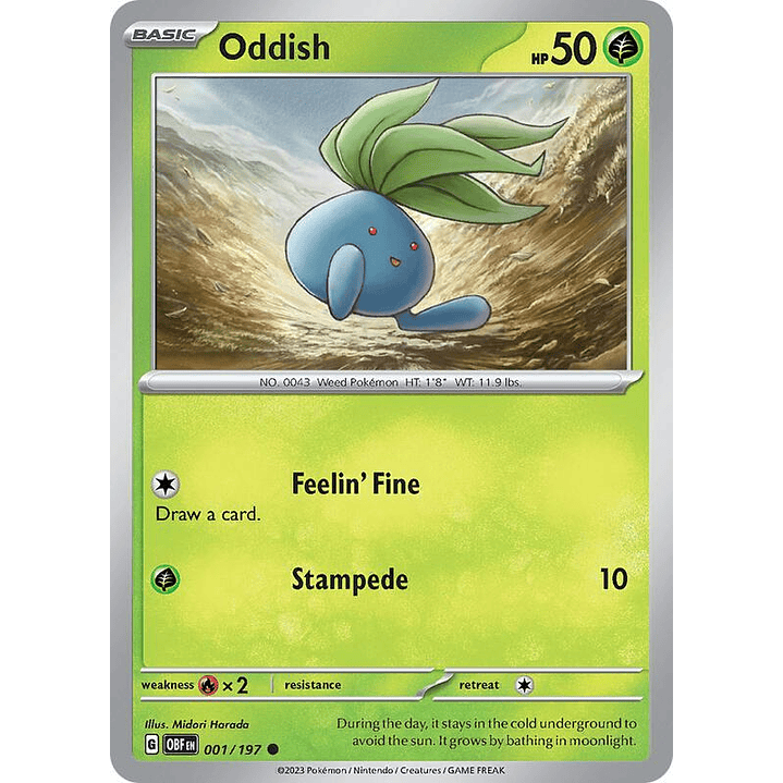 Oddish #001 1