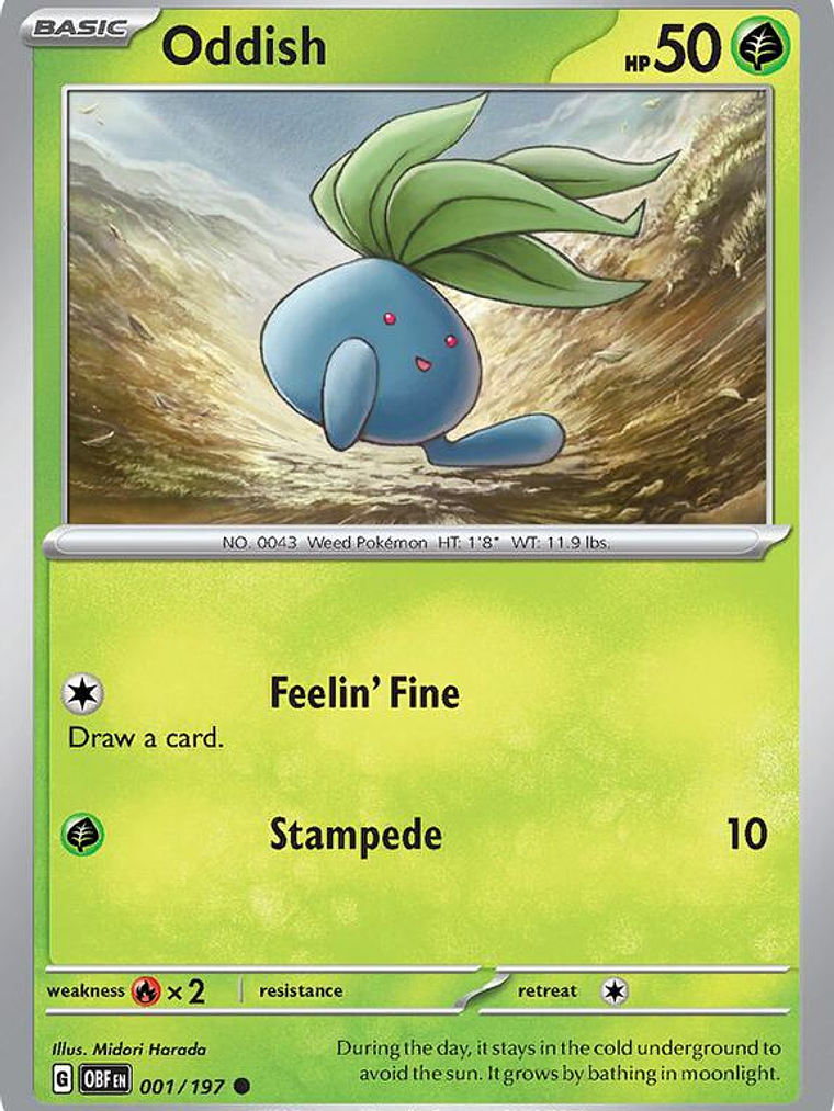 Oddish #001 1