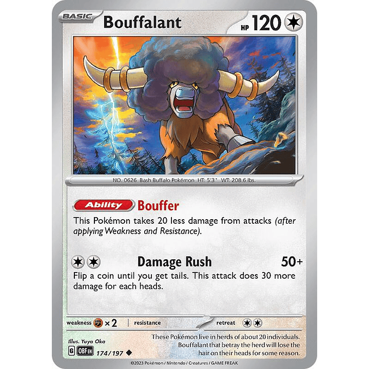Bouffalant #174 1