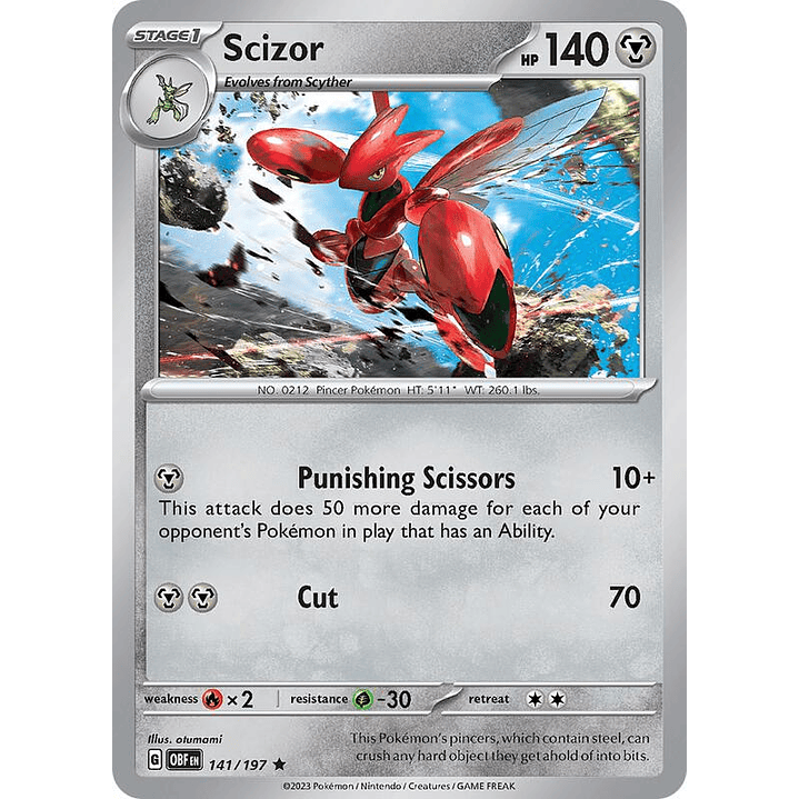 Scizor #141 1