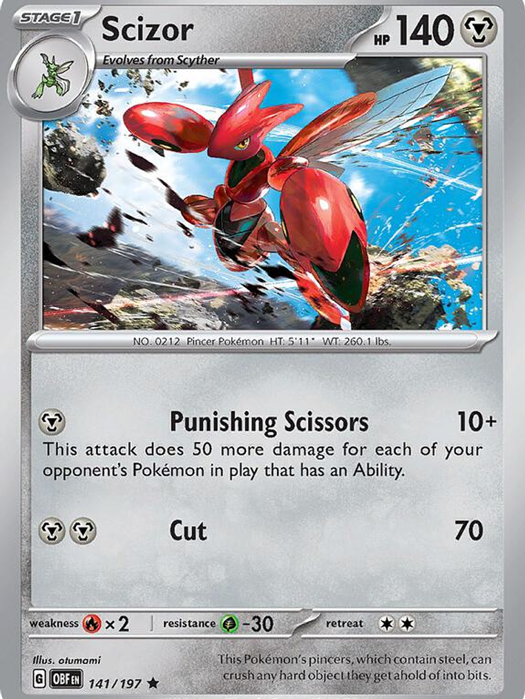 Scizor #141 1
