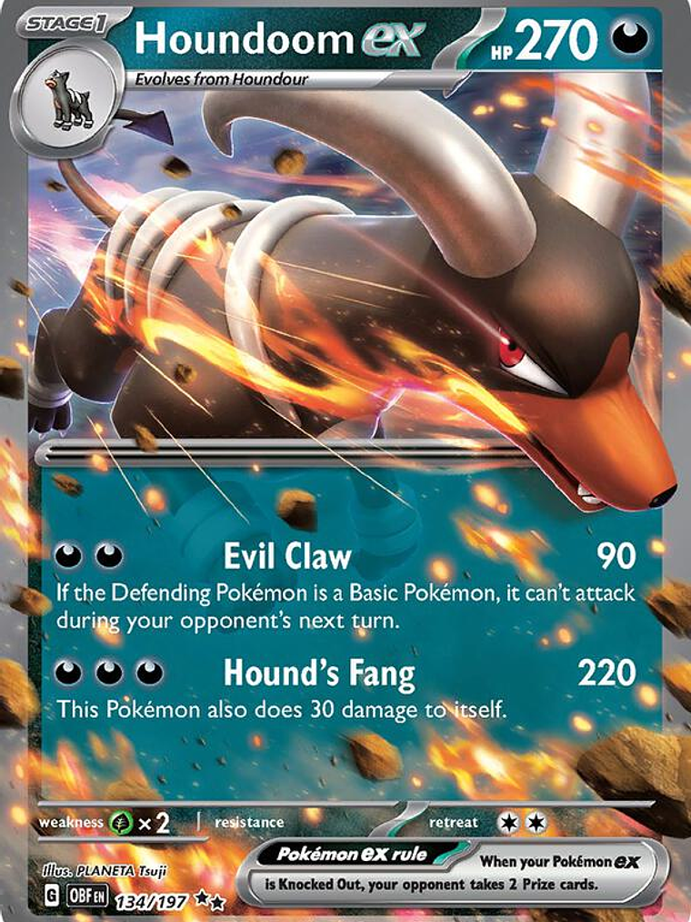 Houndoom ex #134 1