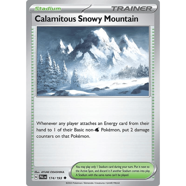 Calamitous Snowy Mountain #174 1