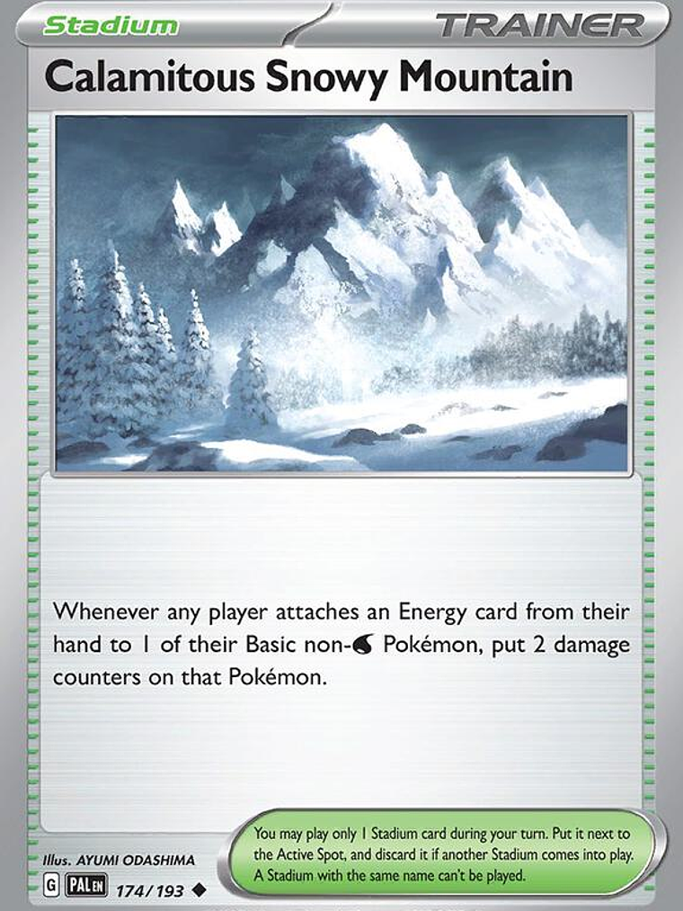 Calamitous Snowy Mountain #174 1