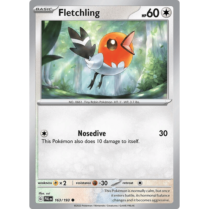 Fletchling #163 1