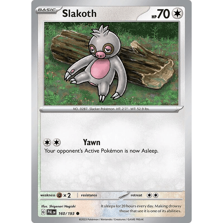 Slakoth #160 1