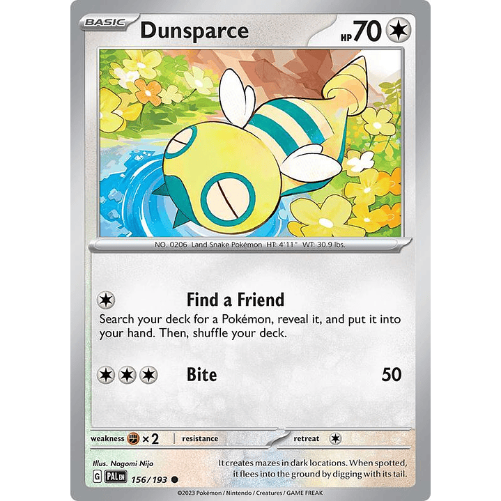 Dunsparce #156 1