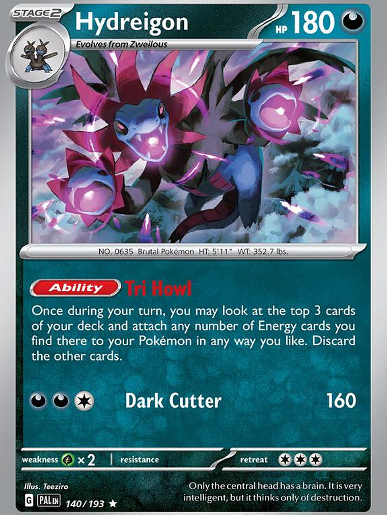 Hydreigon #140 1