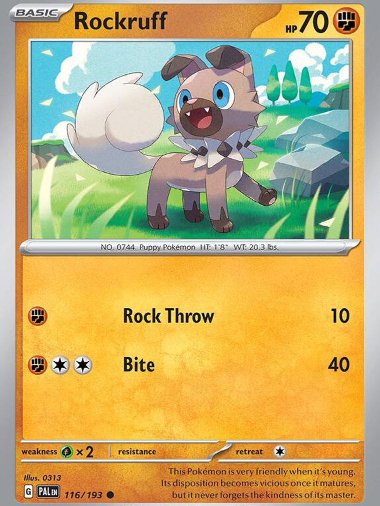 Rockruff #116 1