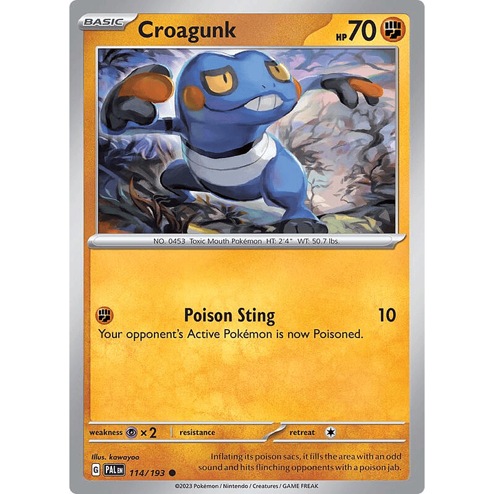 Croagunk #114 1