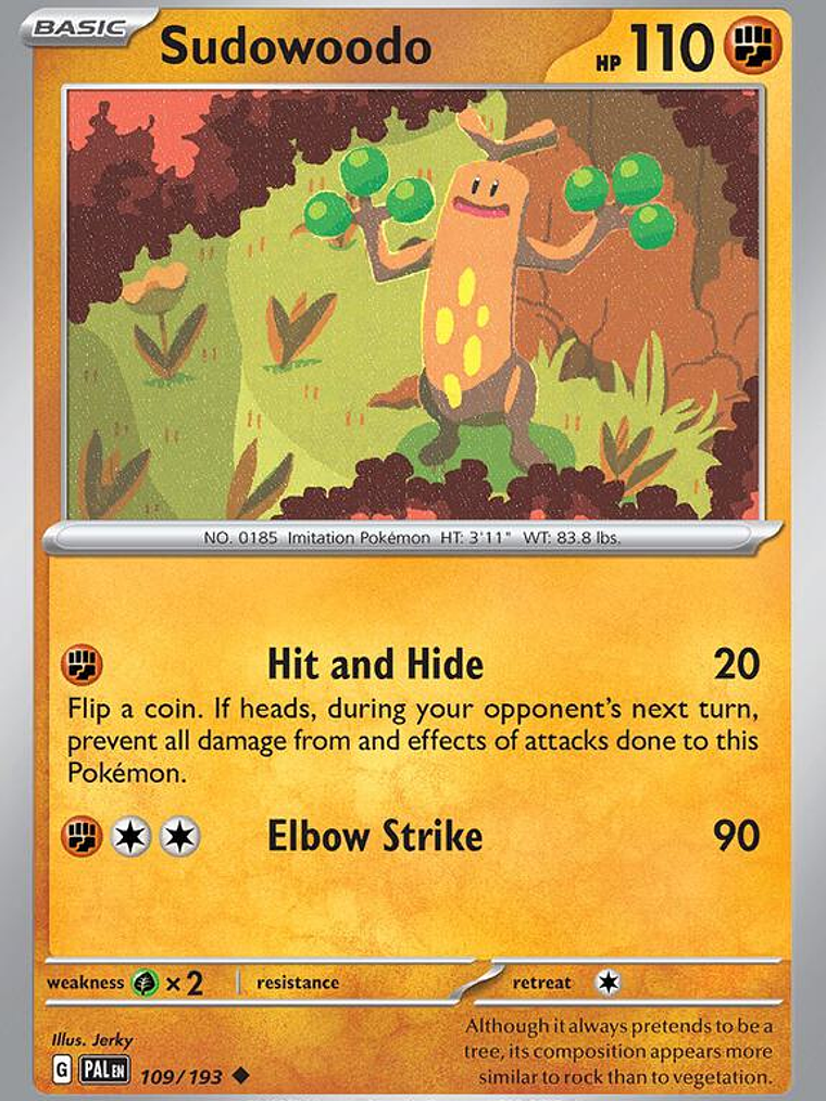 Sudowoodo #109 1